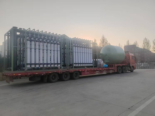 山東某科技有限公司設備發貨