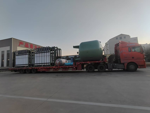 山東某科技有限公司設備發貨